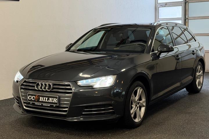 Grå Audi A4 fra 2016