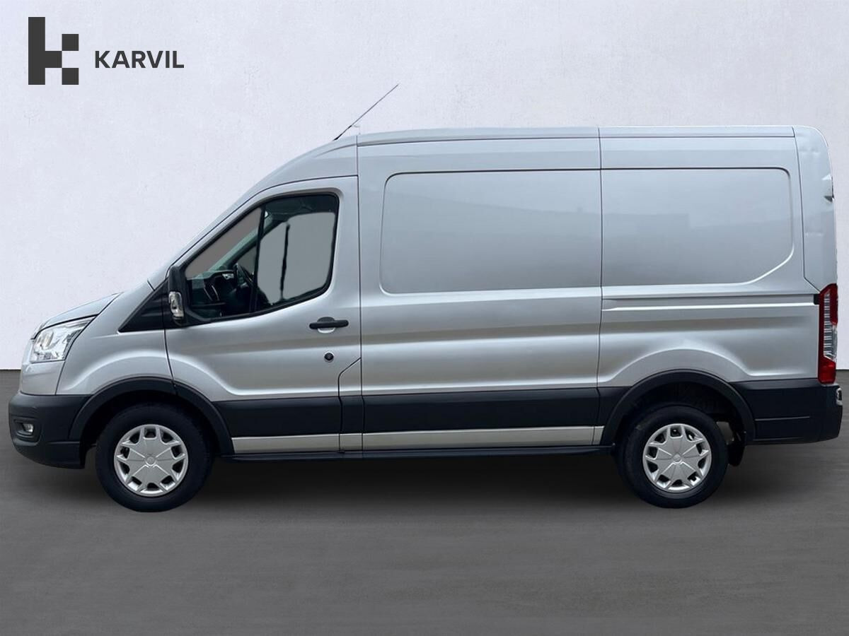 Sølv Ford Transit 350 L2 Van fra 2023