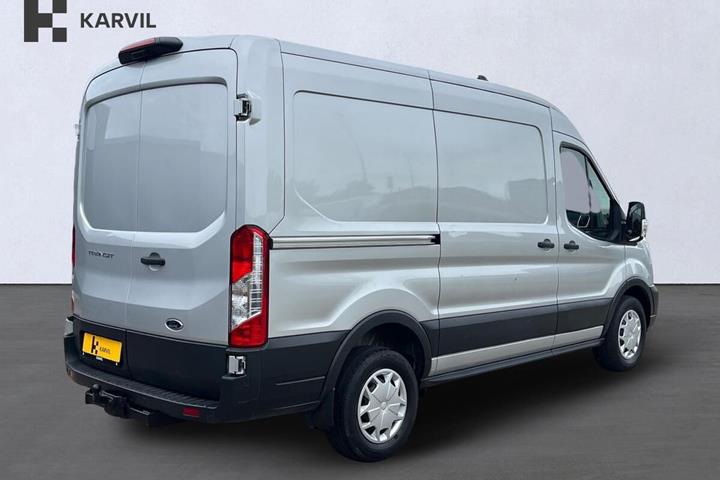 Sølv Ford Transit 350 L2 Van fra 2023
