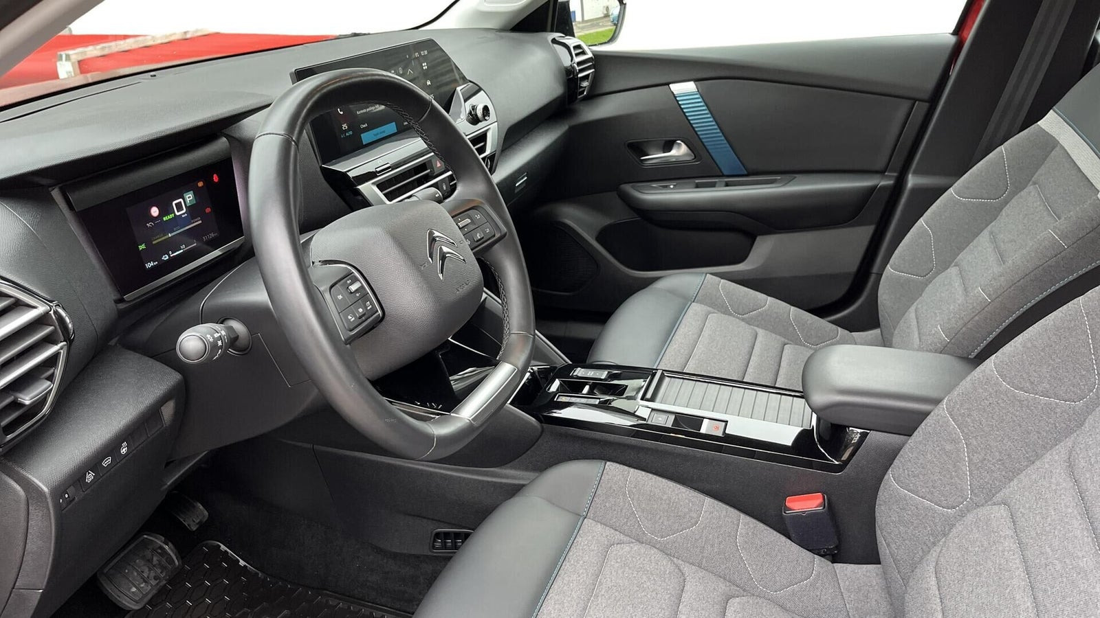 Rød Citroën ë-C4 fra 2024