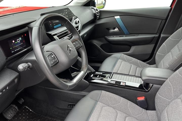 Rød Citroën ë-C4 fra 2024