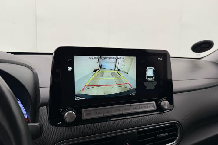 Blå Hyundai Kona fra 2020