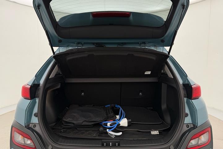 Blå Hyundai Kona fra 2020