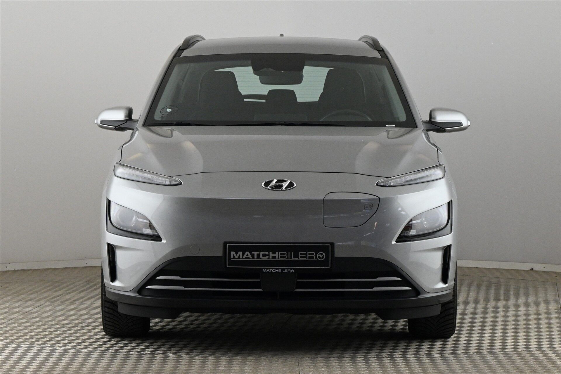Sølv Hyundai Kona fra 2022