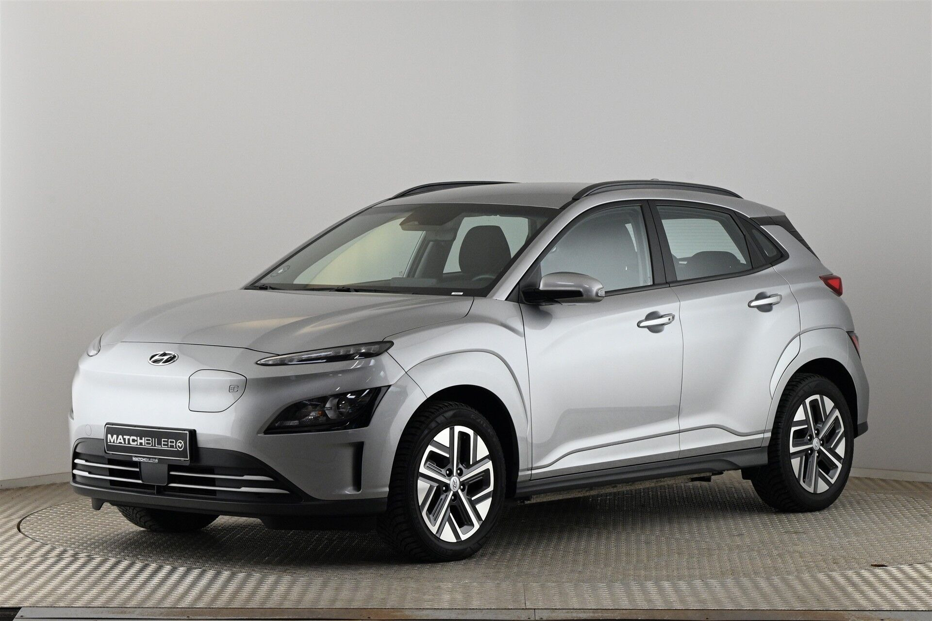 Sølv Hyundai Kona fra 2022