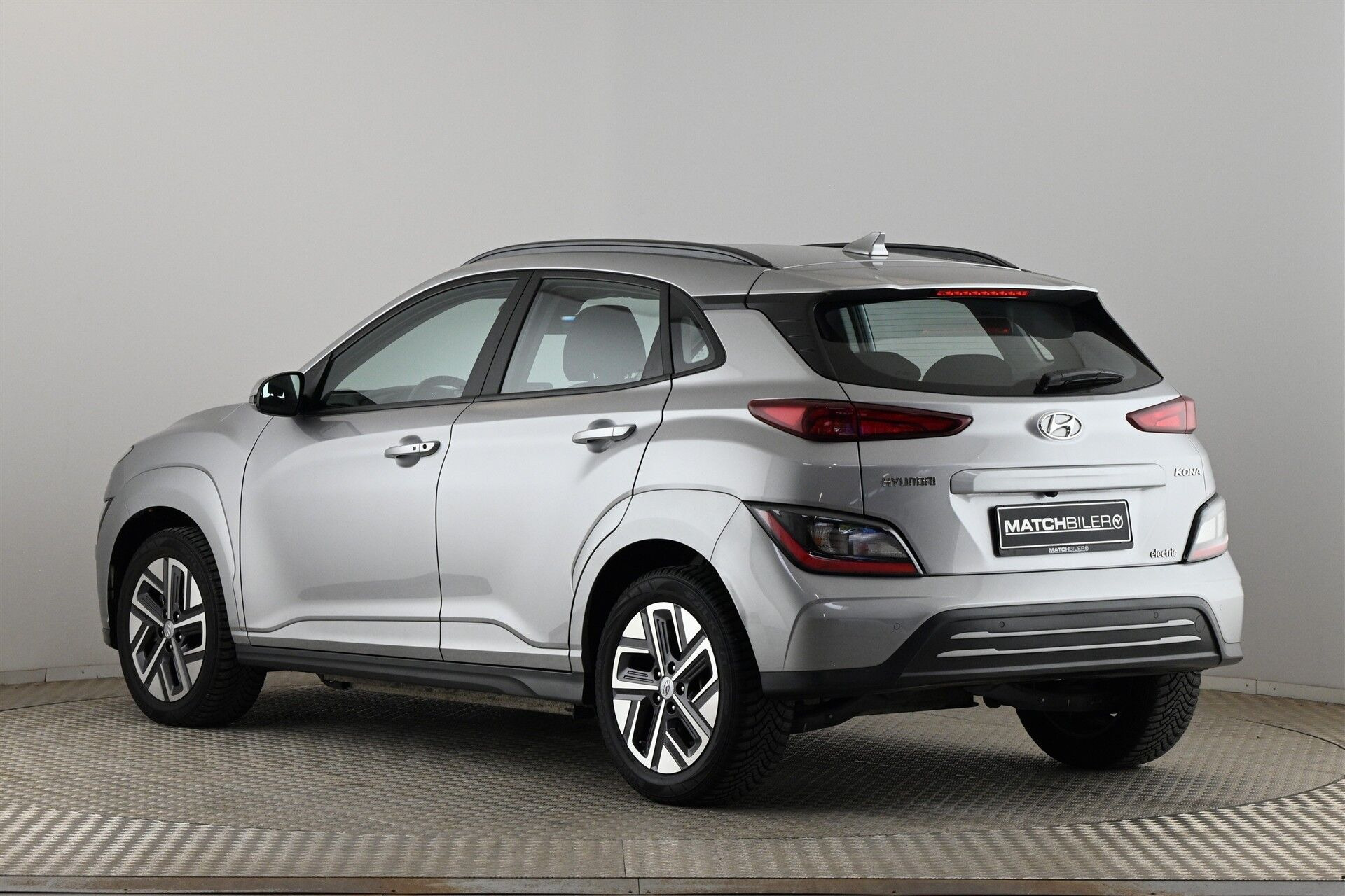 Sølv Hyundai Kona fra 2022