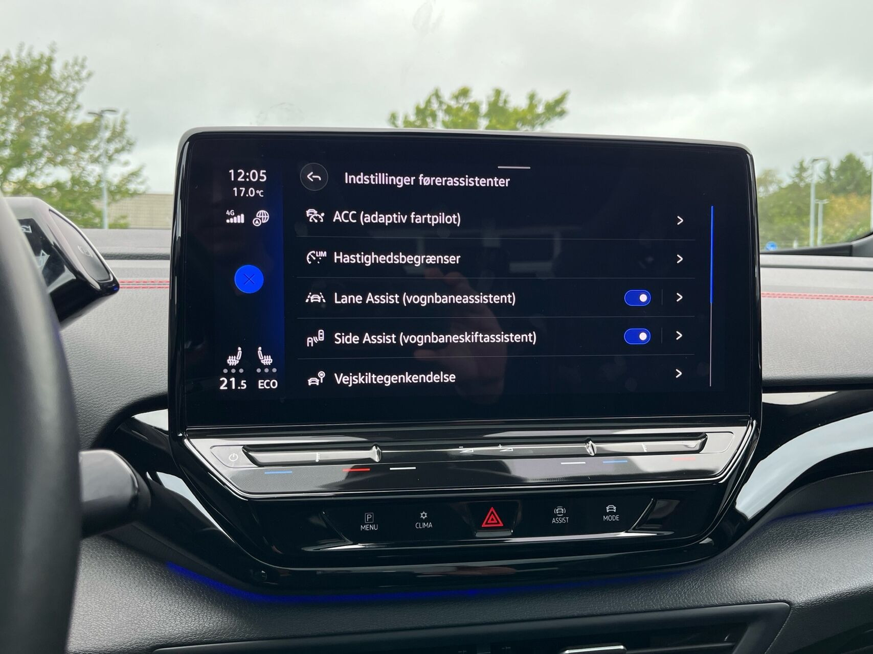 Grå VW ID.4 fra 2023