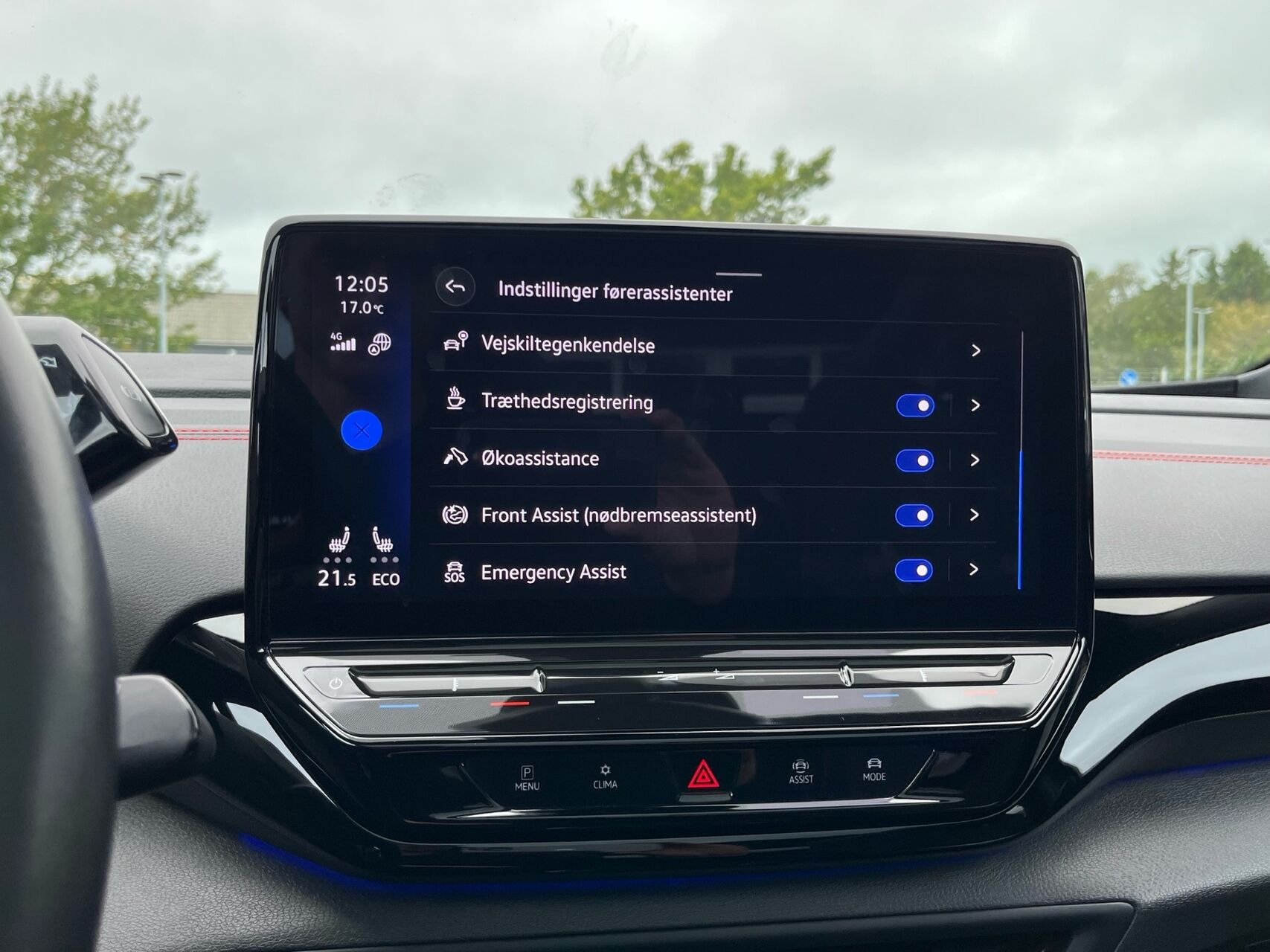 Grå VW ID.4 fra 2023
