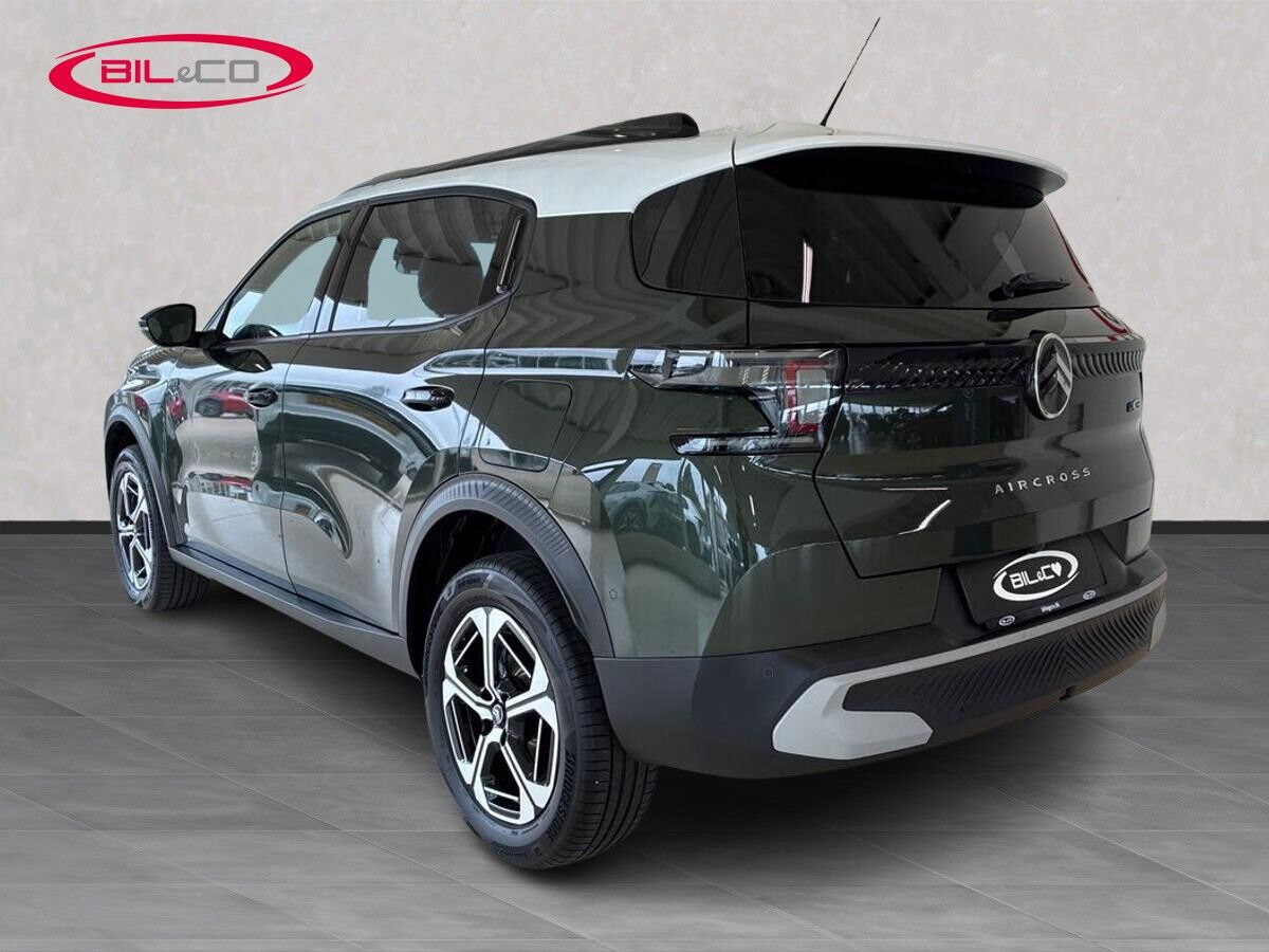Grøn Citroën e-C3 Aircross fra 2025