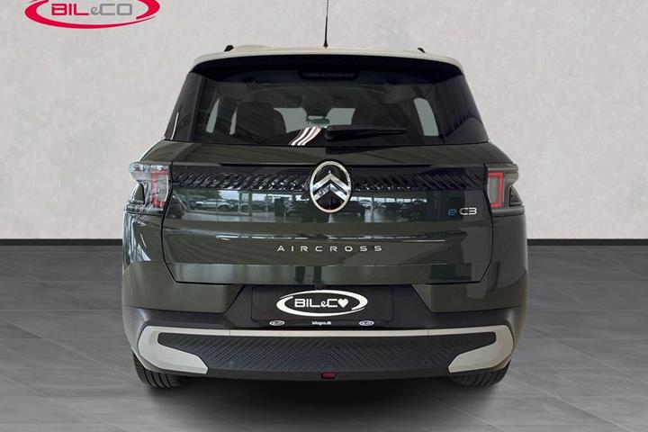 Grøn Citroën e-C3 Aircross fra 2025