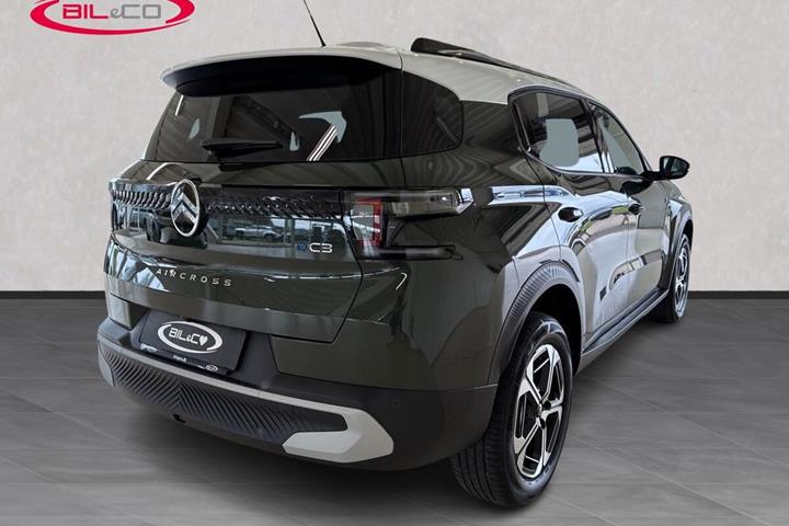 Grøn Citroën e-C3 Aircross fra 2025