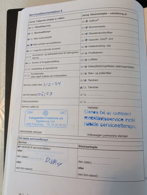 undefined VW Touran fra 2016
