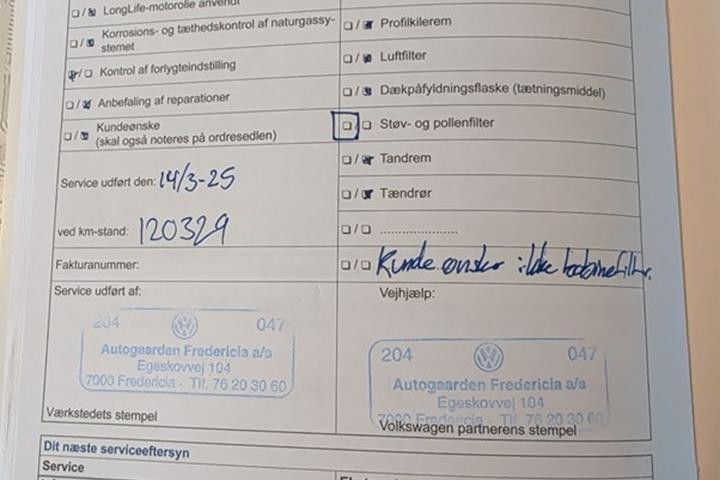 undefined VW Touran fra 2016