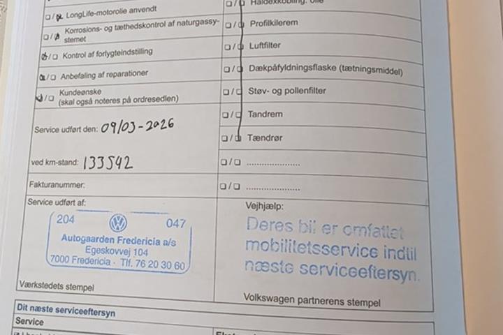 undefined VW Touran fra 2016