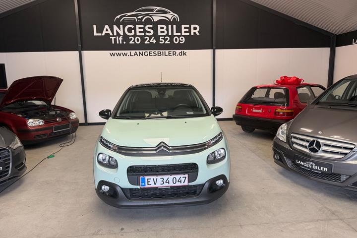 Grøn Citroën C3 fra 2019