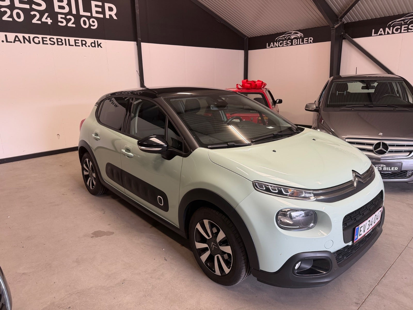 Grøn Citroën C3 fra 2019