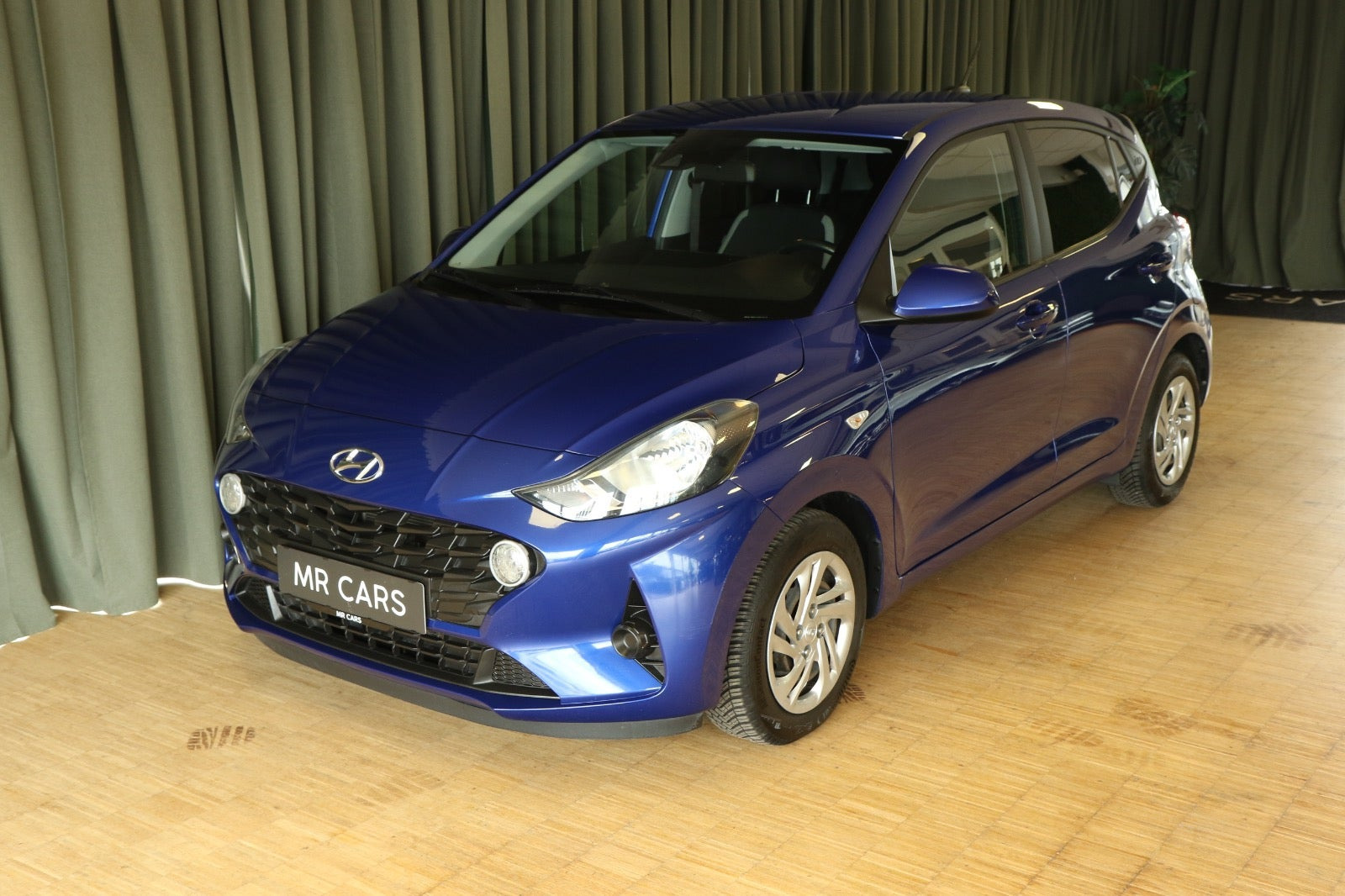 Grøn Hyundai i10 fra 2022