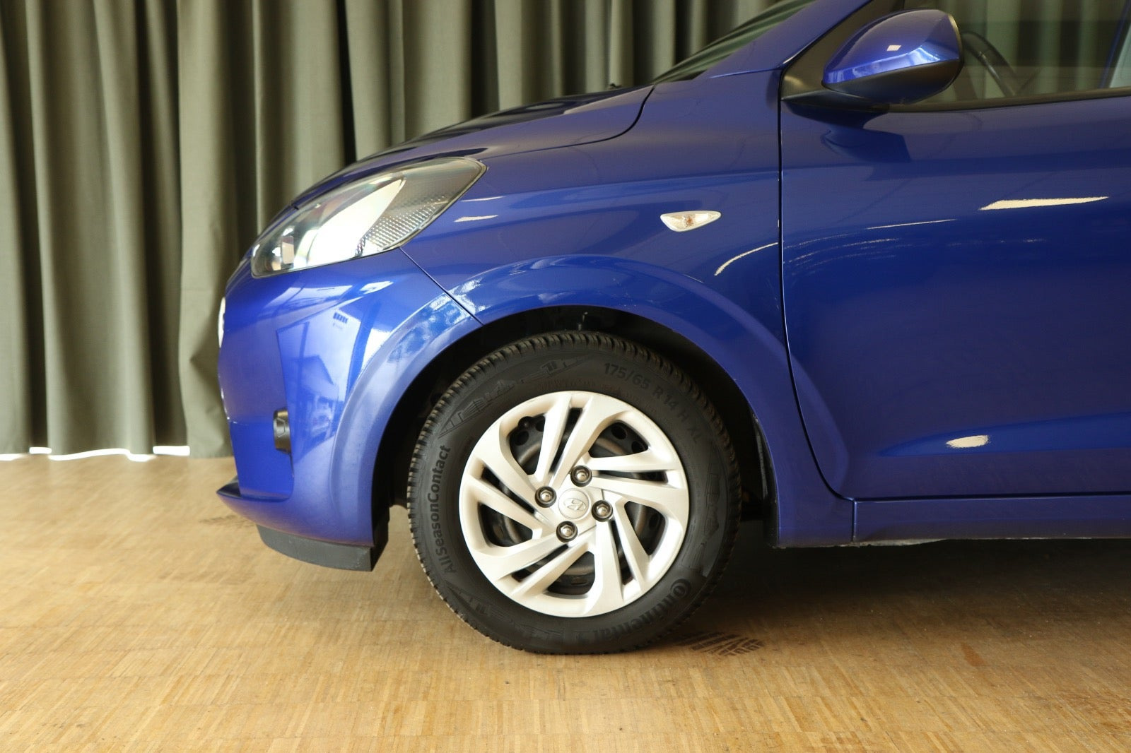 Grøn Hyundai i10 fra 2022