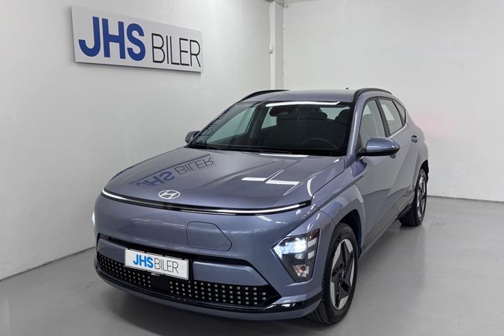 Blå Hyundai Kona fra 2024