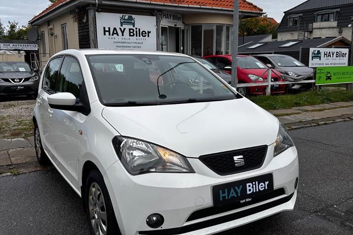 Hvid Seat Mii fra 2016