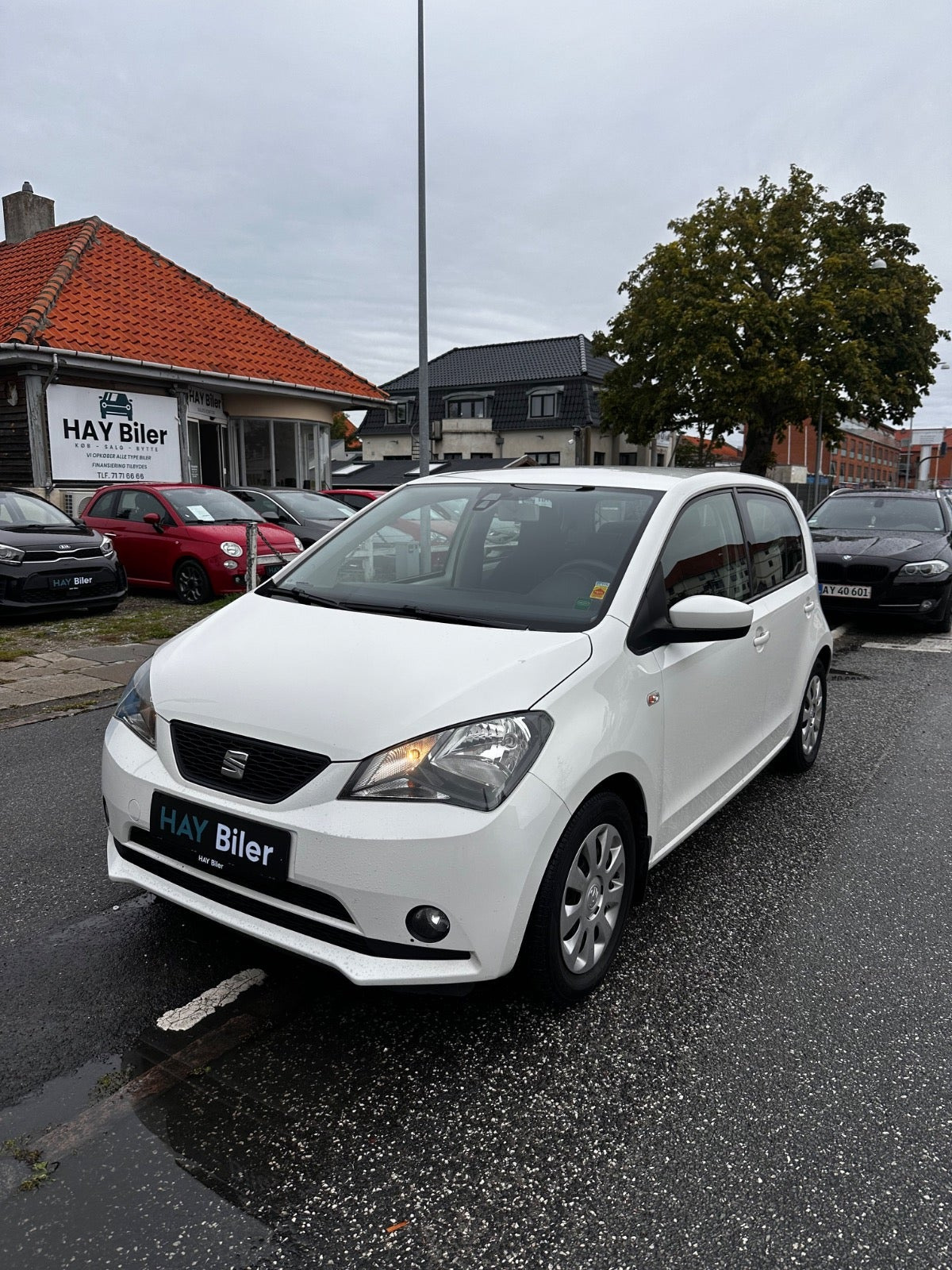 Hvid Seat Mii fra 2016
