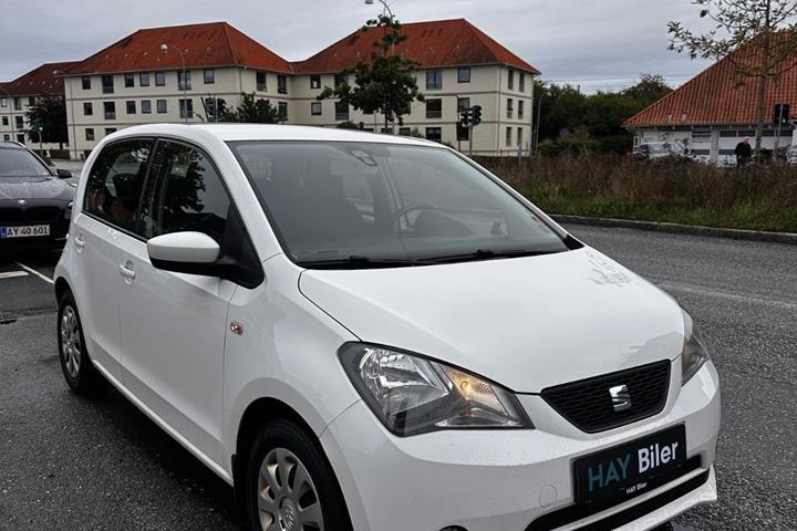 Hvid Seat Mii fra 2016