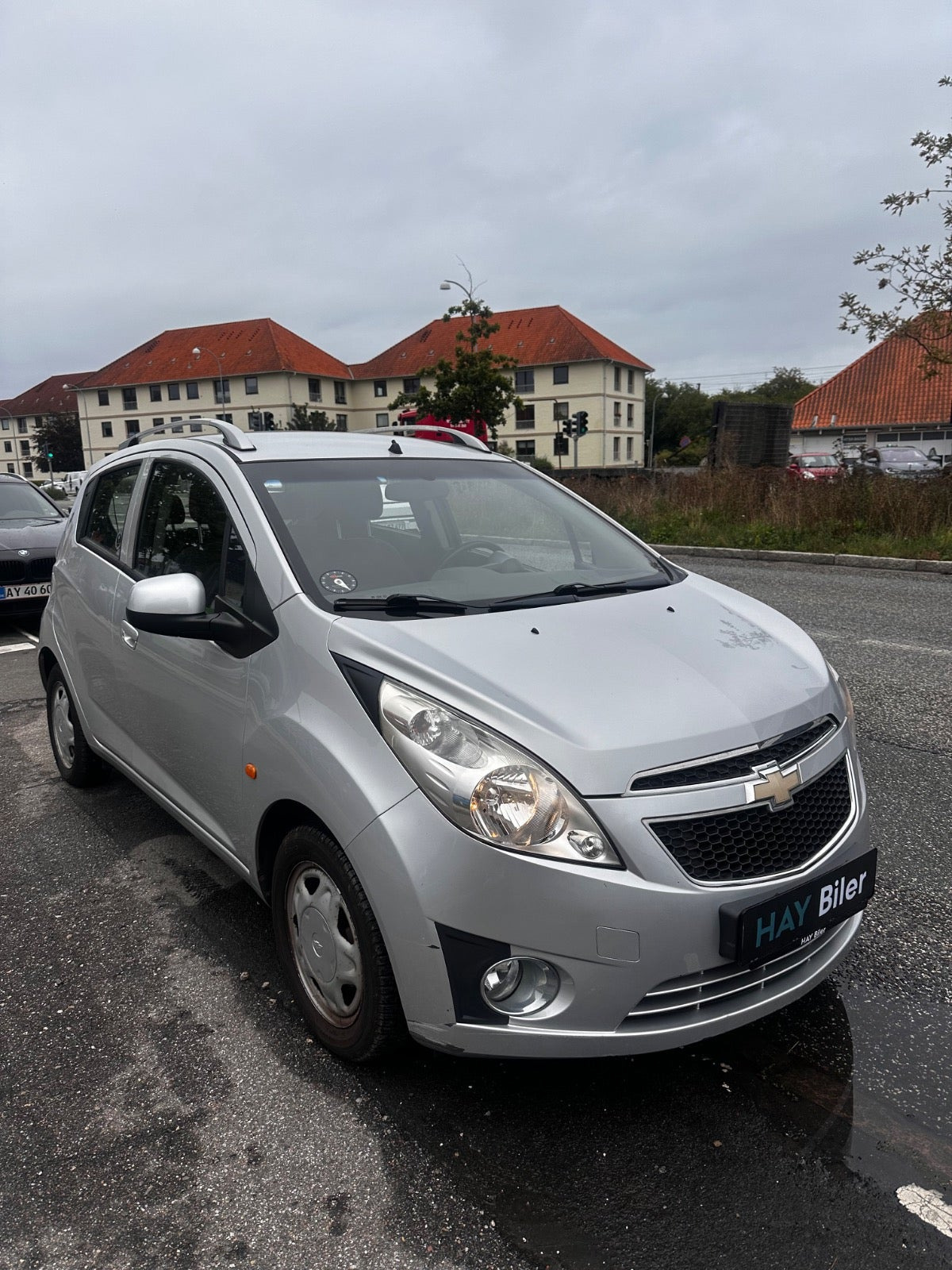 Sølv Chevrolet Spark fra 2011