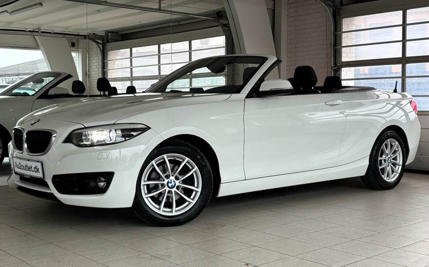 BMW 218i 1,5 Cabriolet aut.