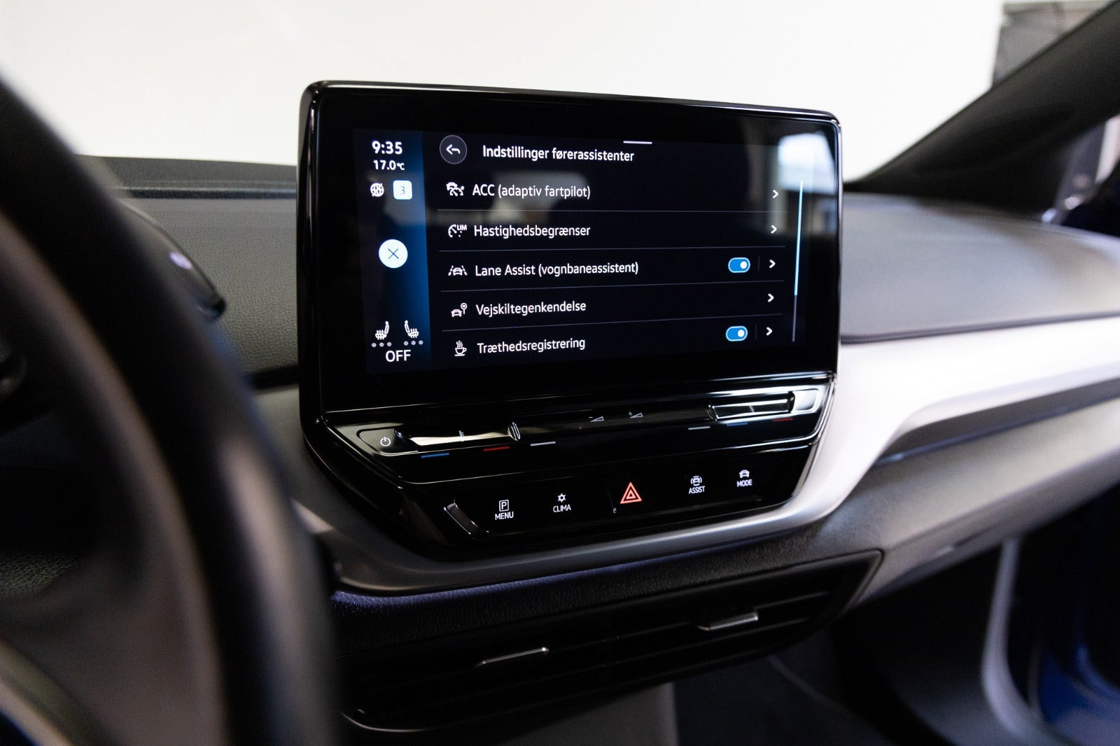 Blå VW ID.4 fra 2022