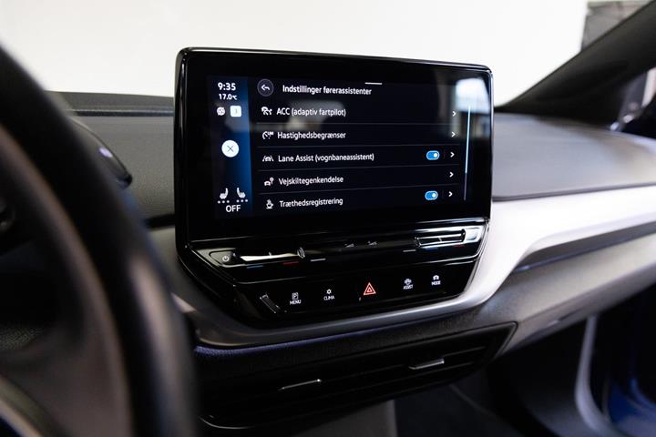 Blå VW ID.4 fra 2022
