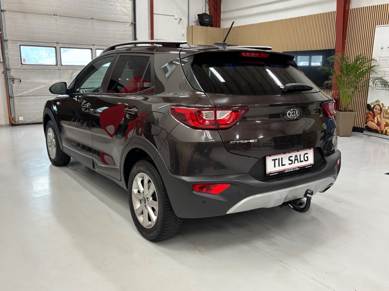 Brun Kia Stonic fra 2018