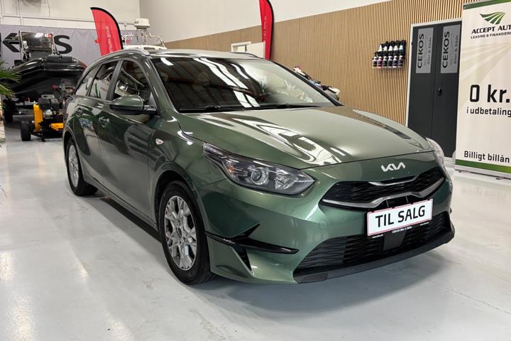 Grøn Kia Ceed fra 2023