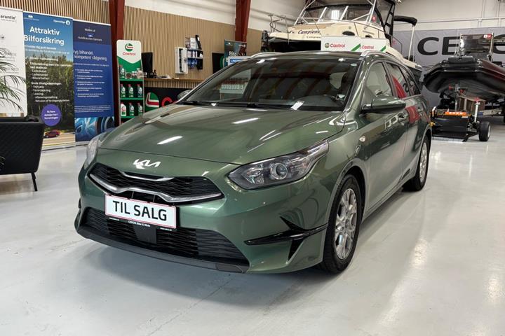 Grøn Kia Ceed fra 2023