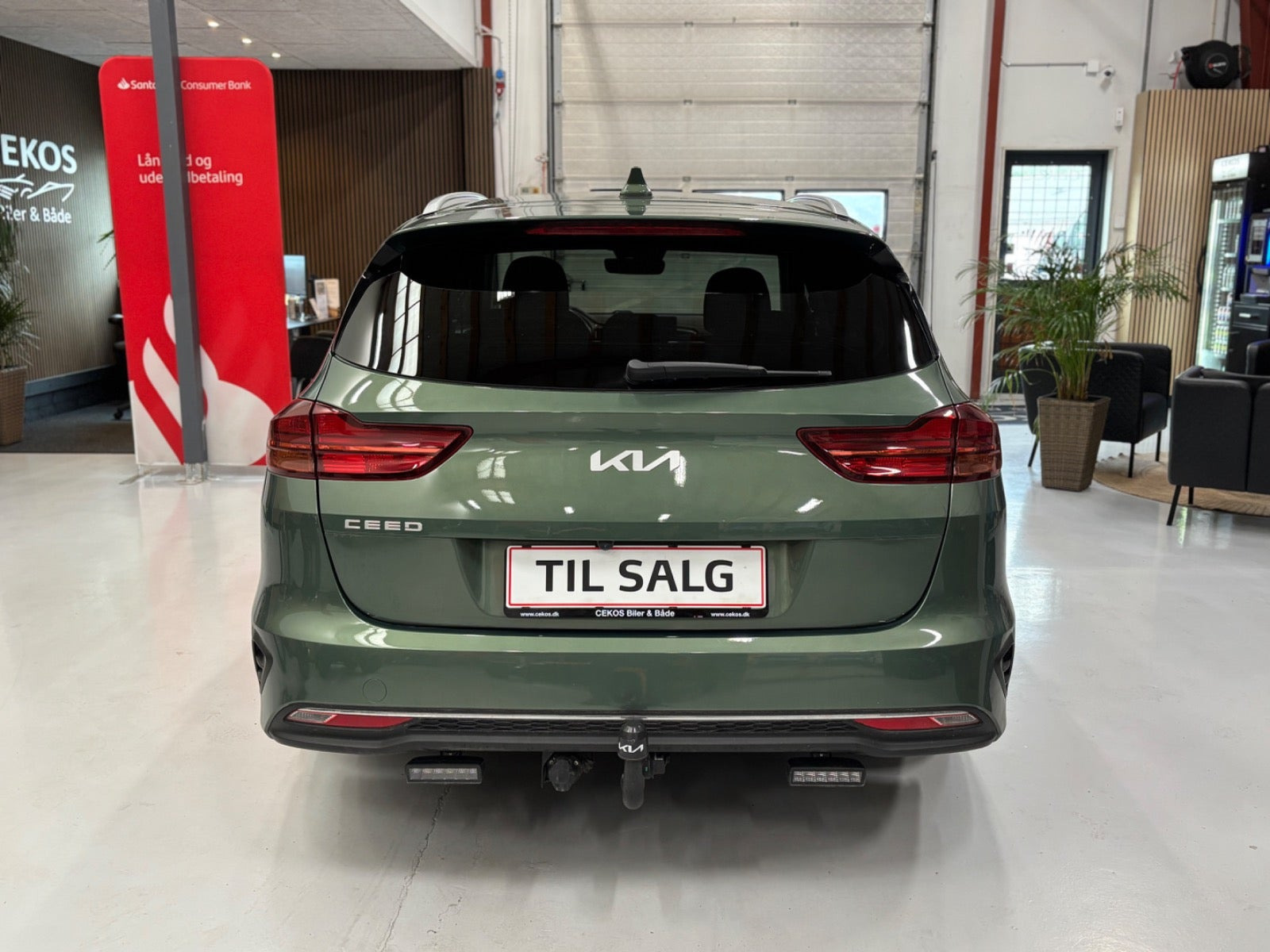 Grøn Kia Ceed fra 2023