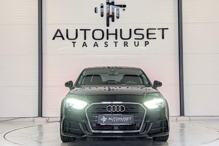 Sort Audi A3 fra 2019