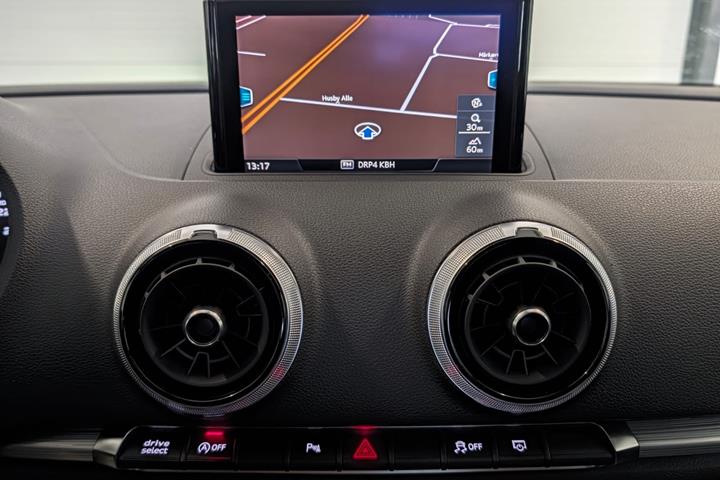 Sort Audi A3 fra 2019