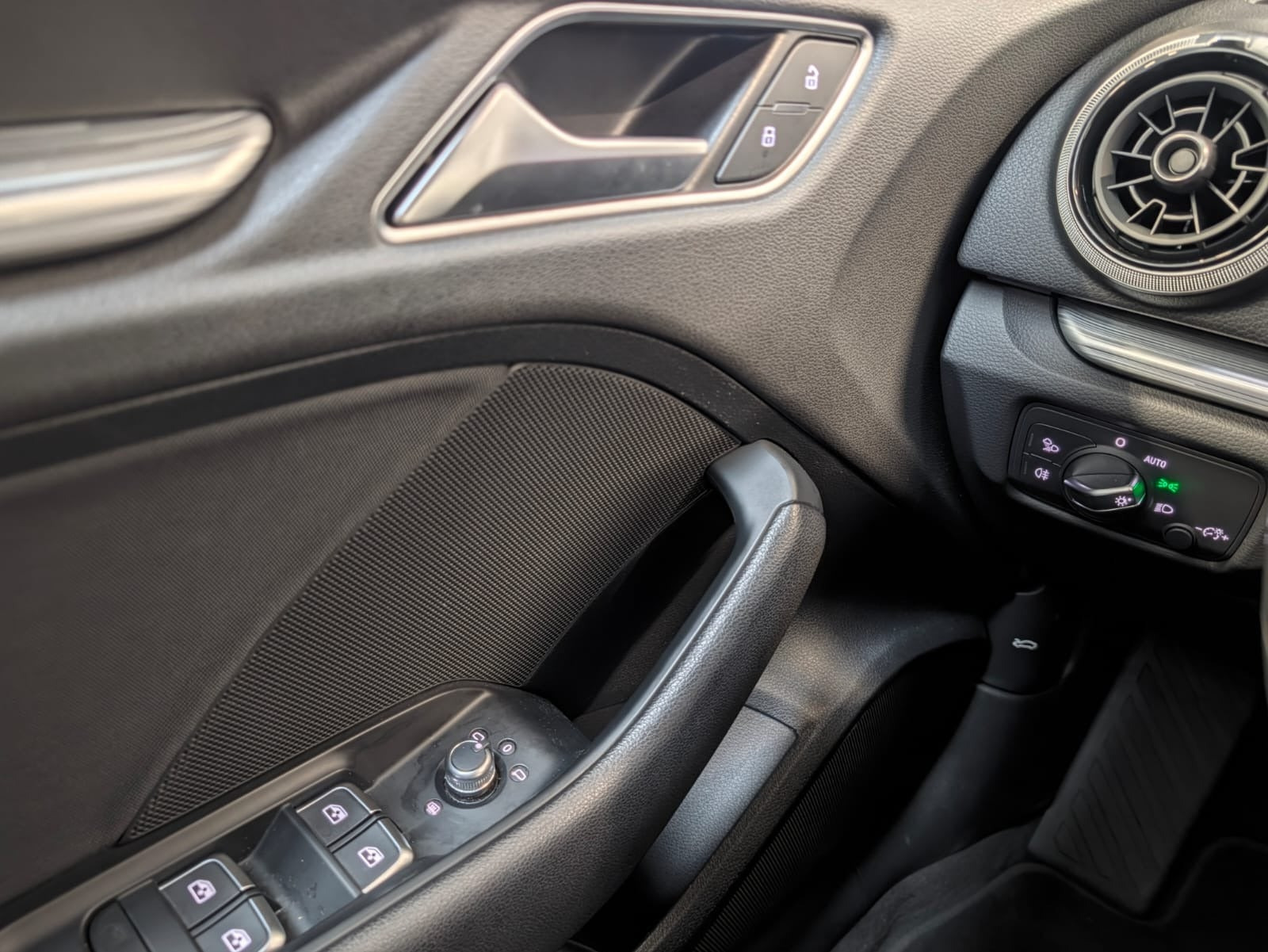 Sort Audi A3 fra 2019