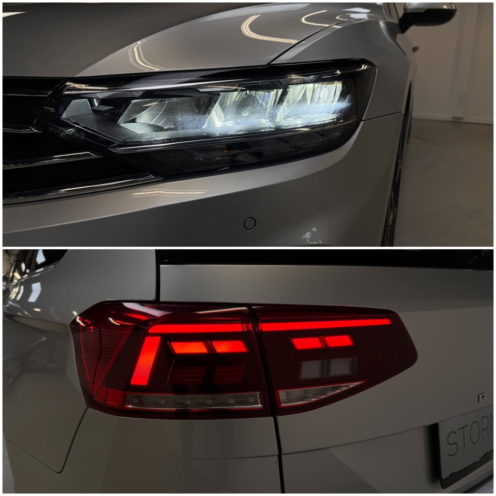 Sølv VW Passat fra 2020