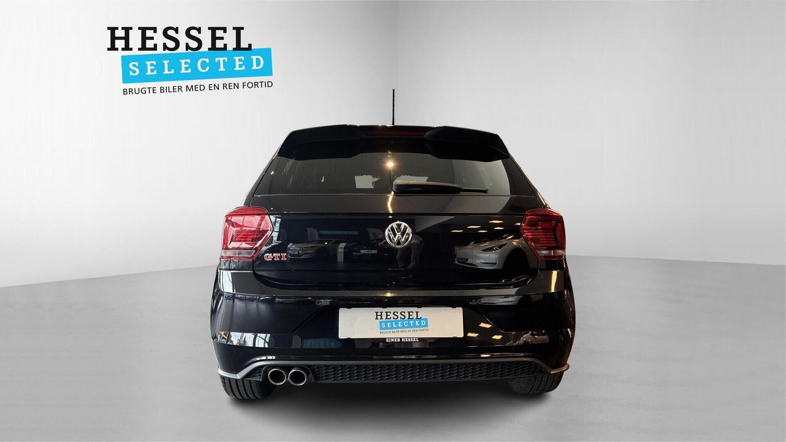 Sort VW Polo fra 2019