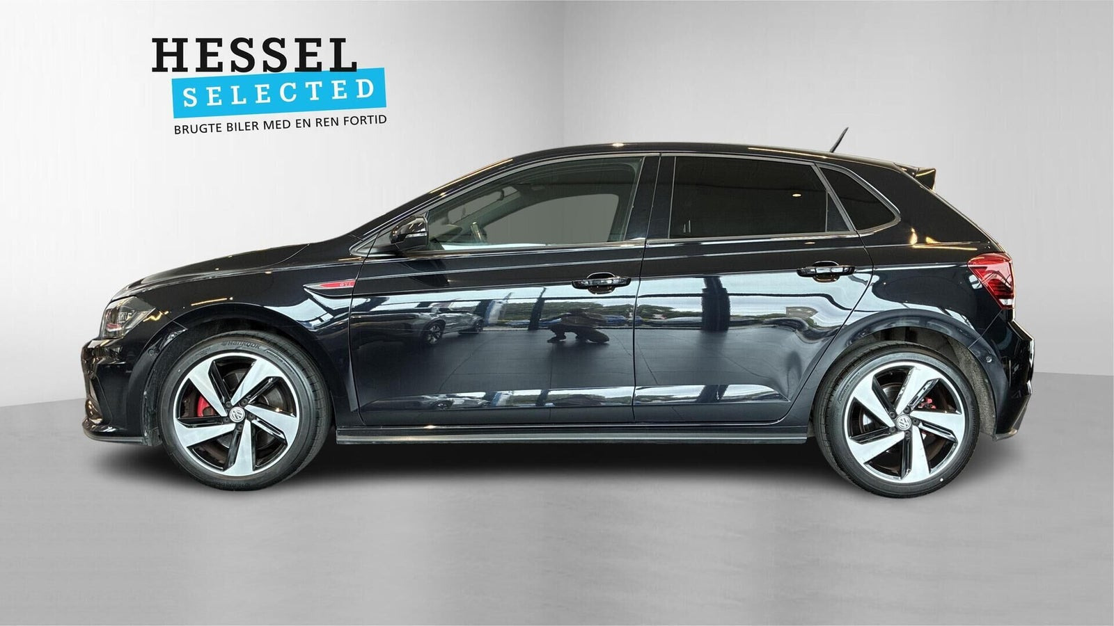 Sort VW Polo fra 2019