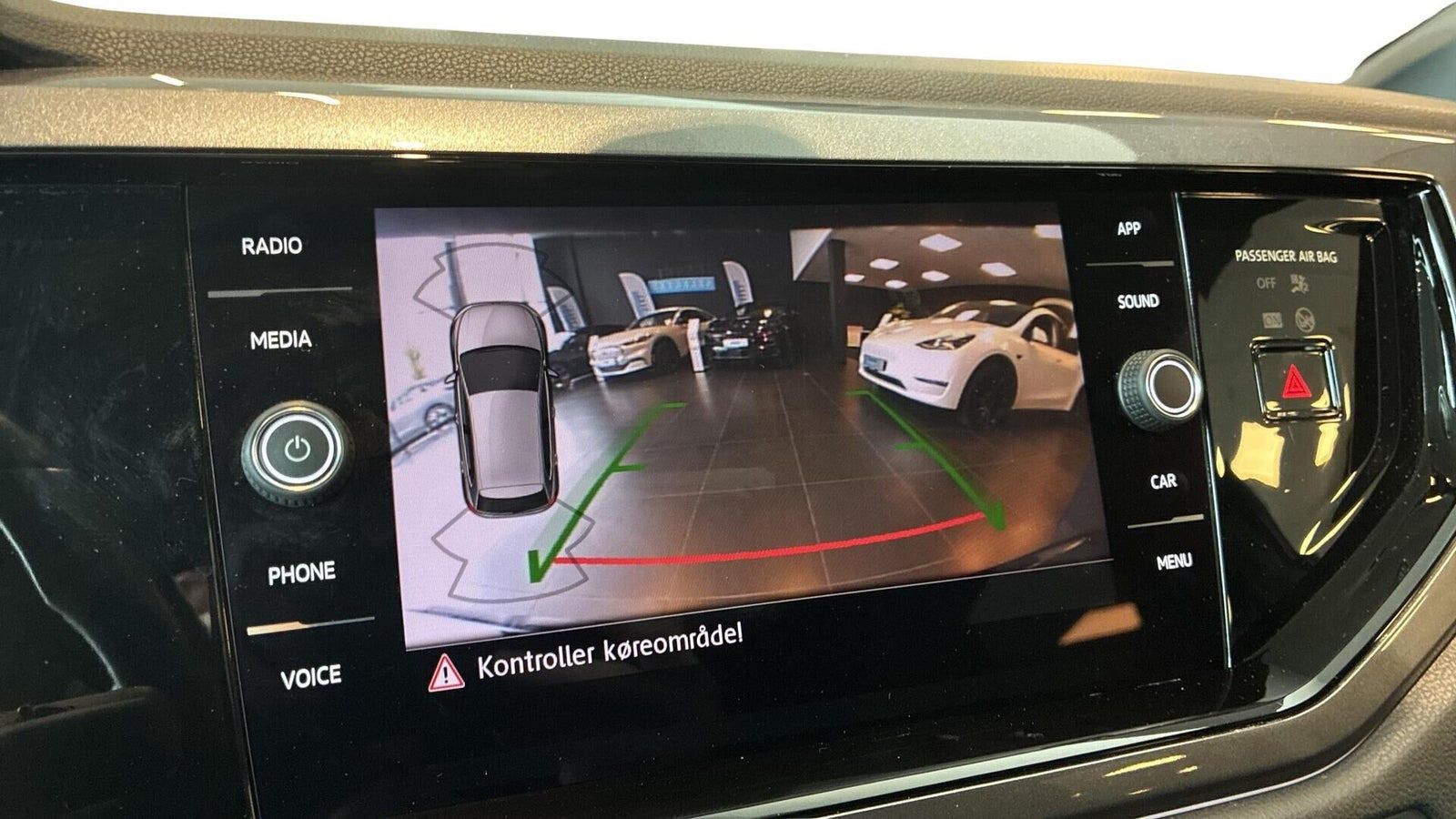 Sort VW Polo fra 2019