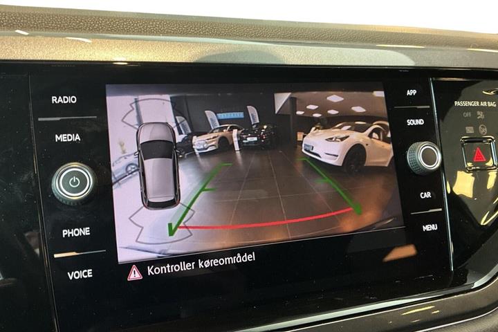 Sort VW Polo fra 2019