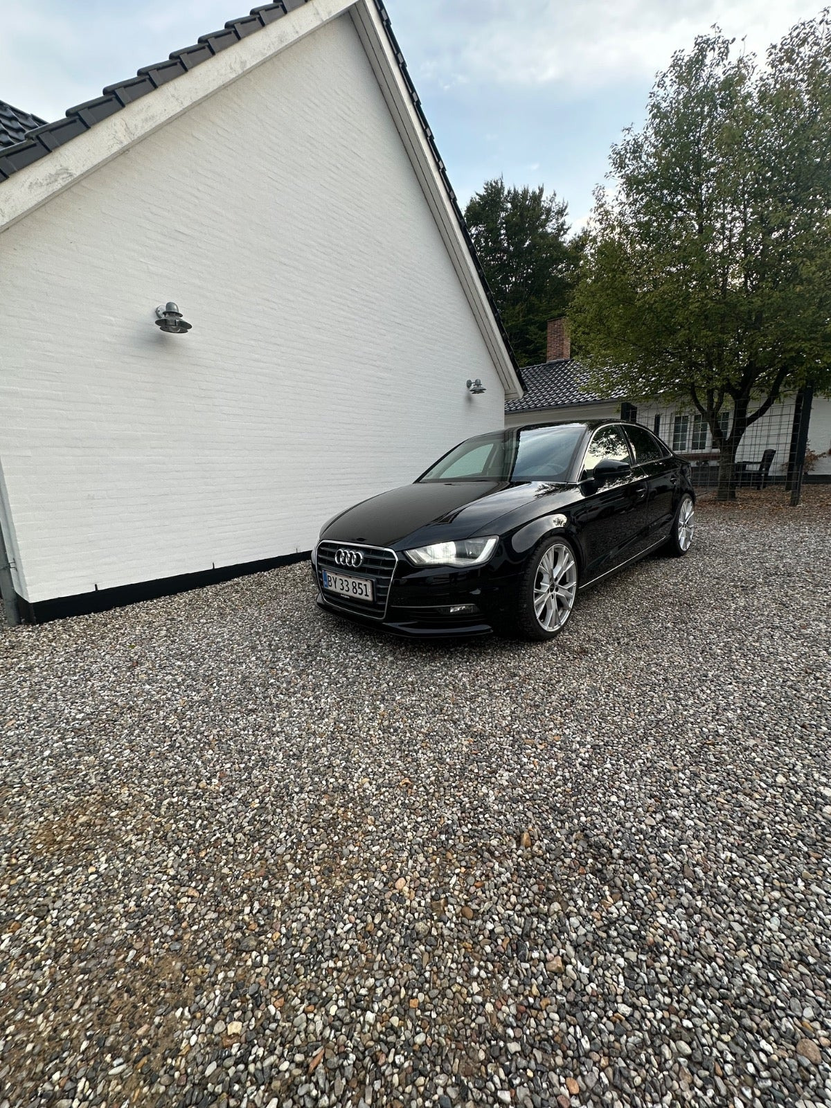 Sort Audi A3 fra 2015