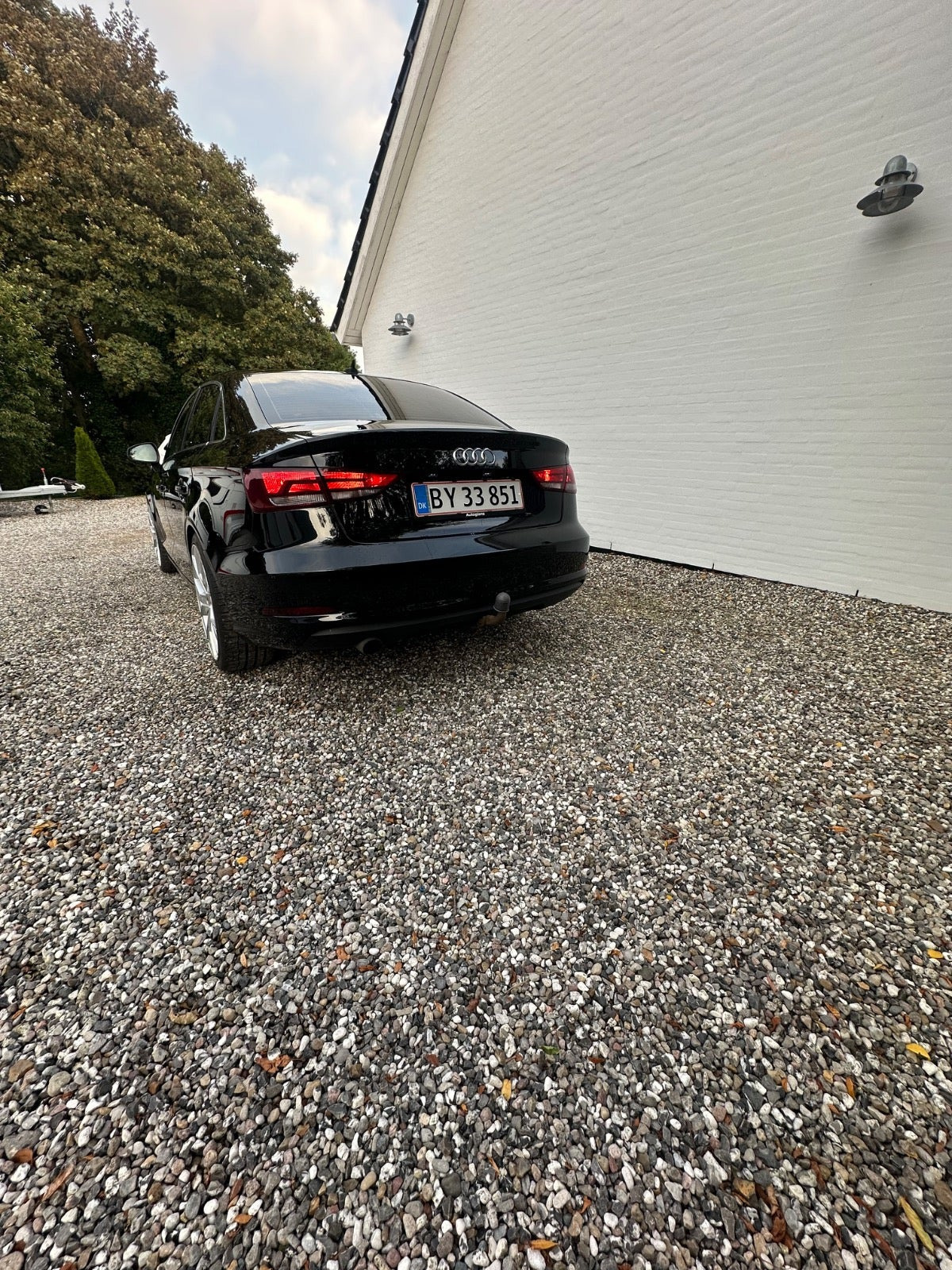 Sort Audi A3 fra 2015