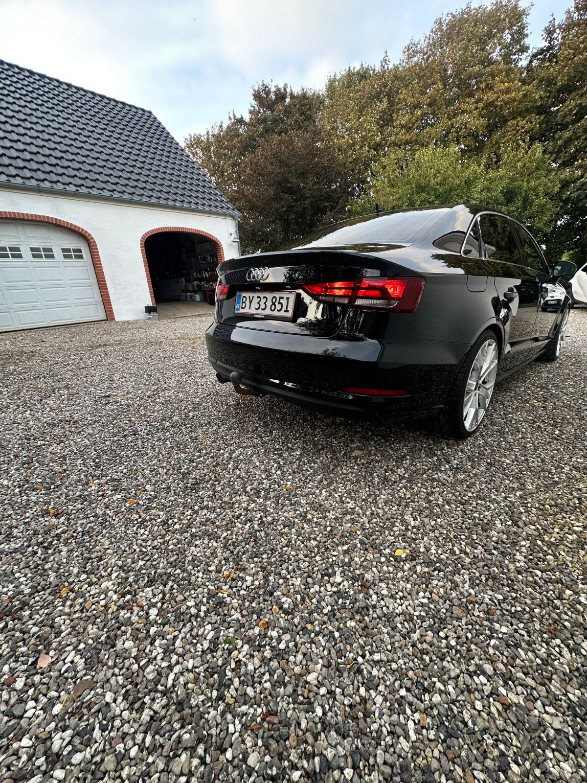 Sort Audi A3 fra 2015