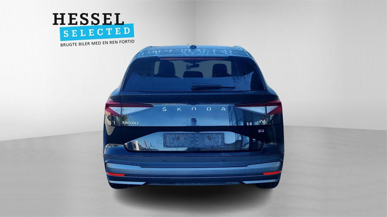 Sort Skoda Enyaq fra 2022