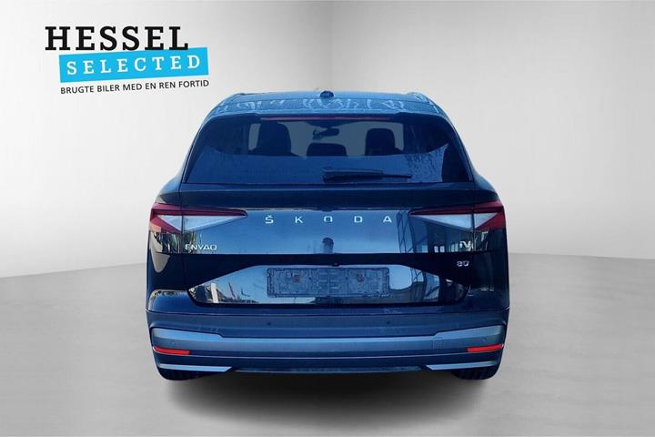 Sort Skoda Enyaq fra 2022