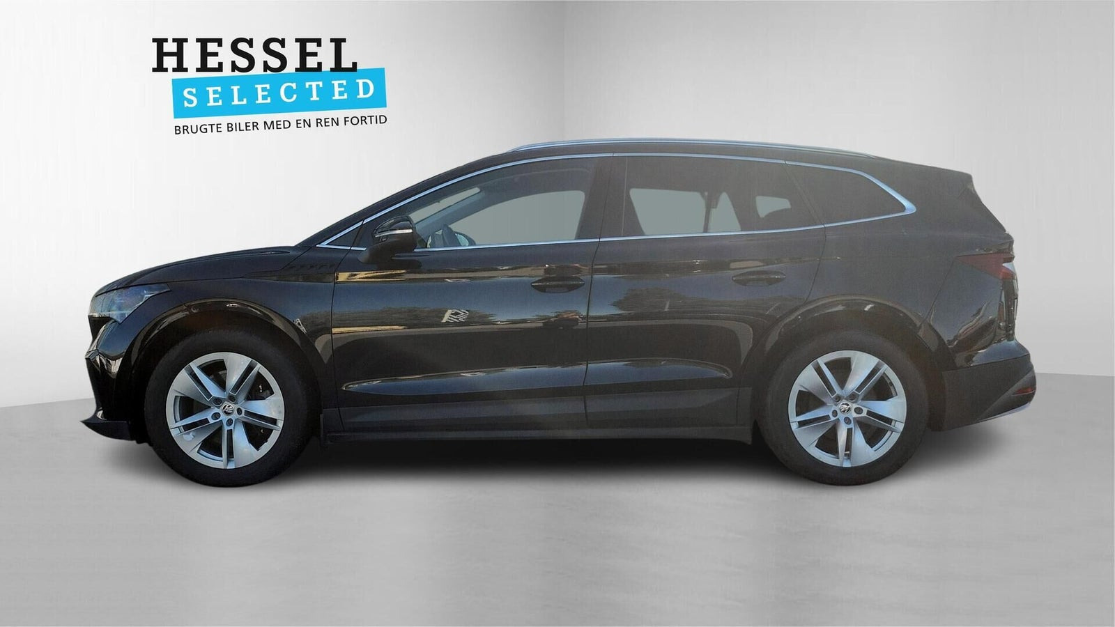 Sort Skoda Enyaq fra 2022