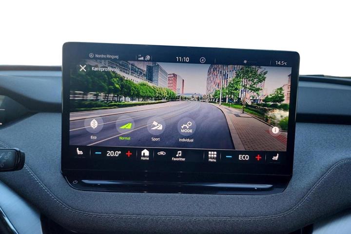 Sort Skoda Enyaq fra 2022
