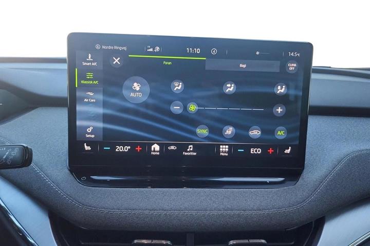Sort Skoda Enyaq fra 2022